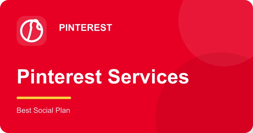 Pinterest promotion services category